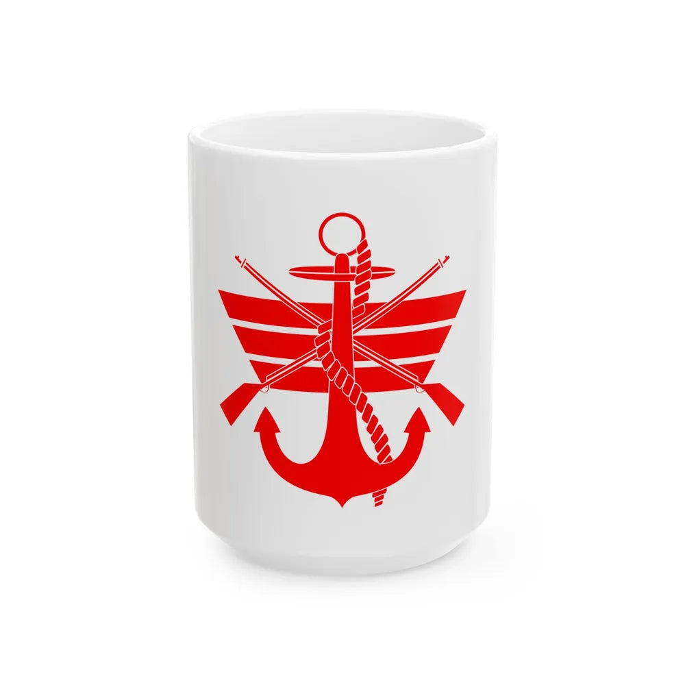 ROC Minister of National Defense Flag 1950 (China) White Coffee Mug 15oz - Go Mug Yourself