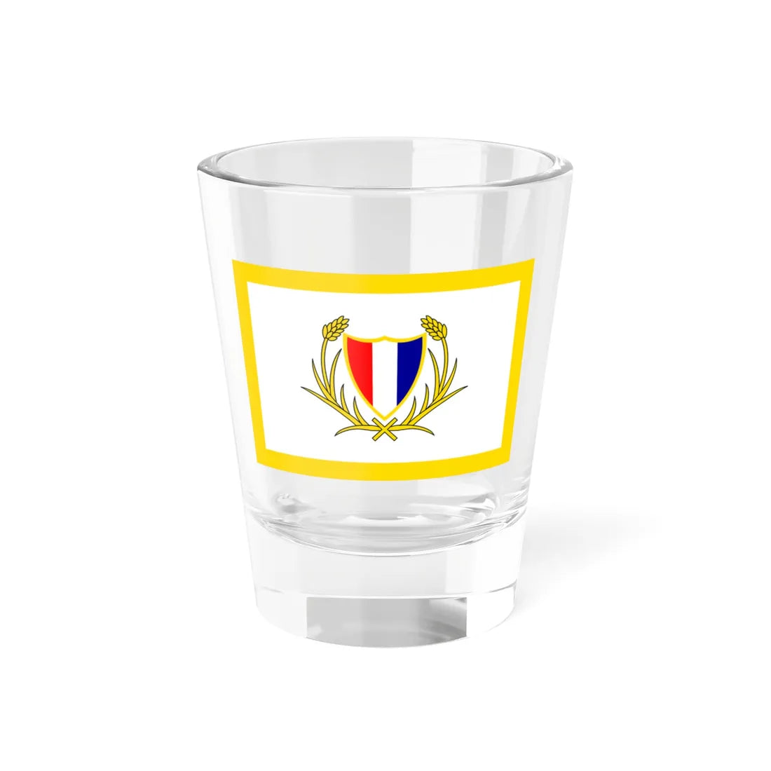 ROC Minister of National Defense Flag 1958 (China) Shot Glass 1.5oz 1.5oz - Go Mug Yourself