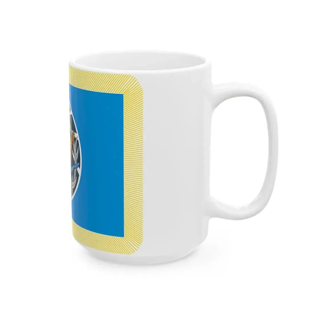 ROC NDU Air Command and Staff College Flag (China) White Coffee Mug - Go Mug Yourself