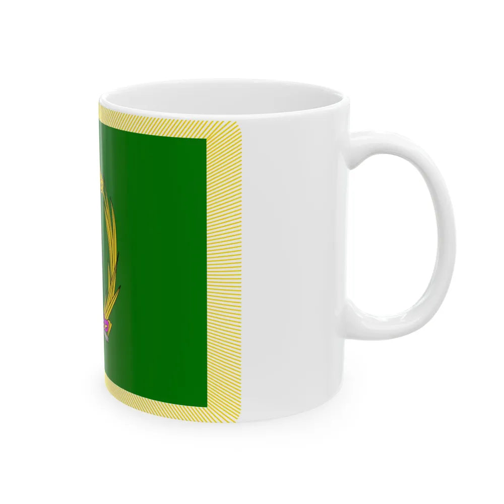 ROC NDU Army Command and Staff College Flag (China) White Coffee Mug - Go Mug Yourself