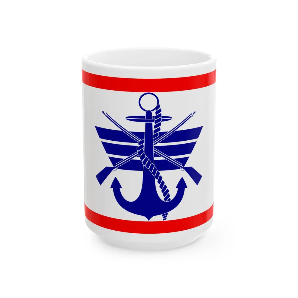 ROC Vice Chief of General Staffs Flag 1952 (China) White Coffee Mug 15oz - Go Mug Yourself