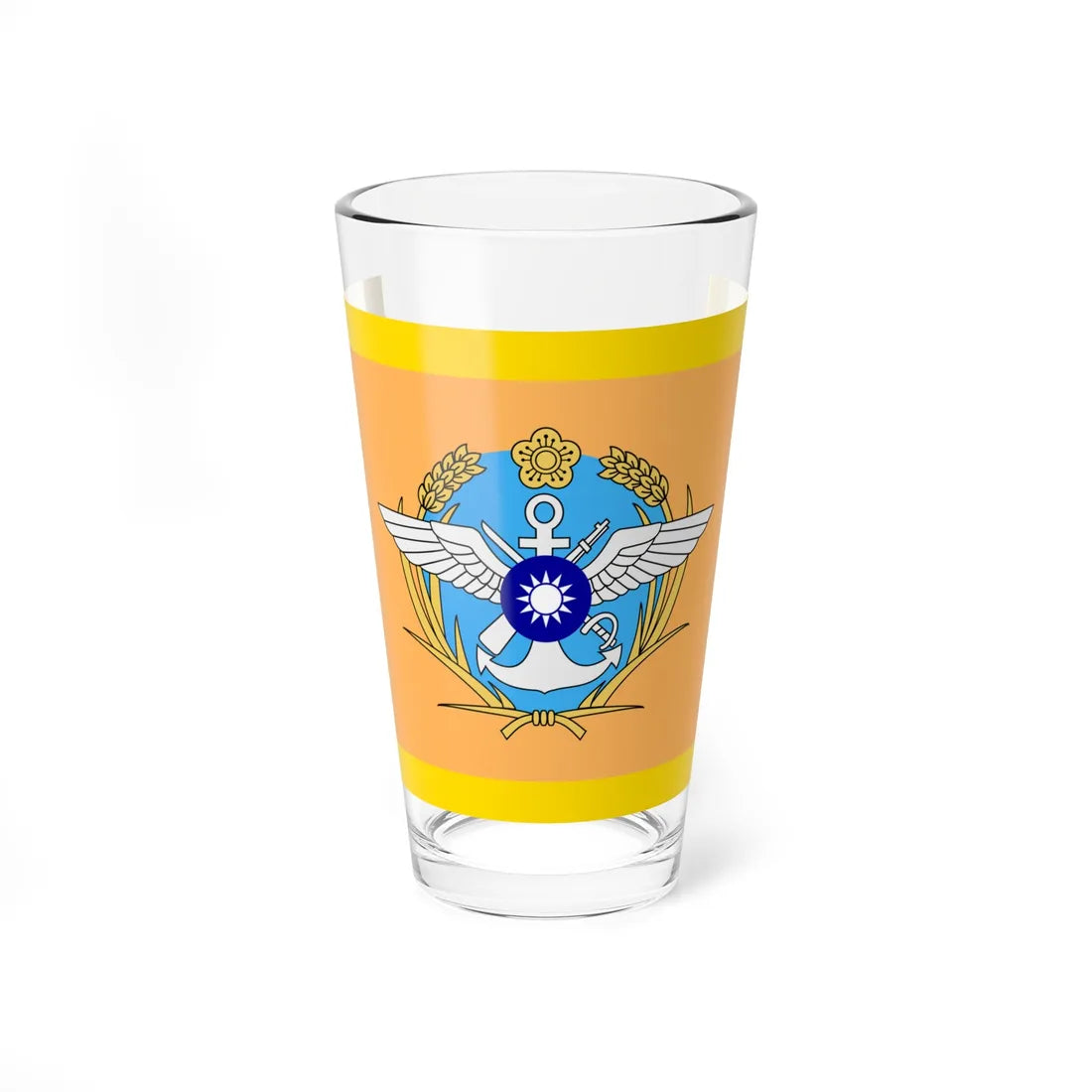 ROC Vice Chief of General Staffs Flag (China) Pint Glass 16oz 16oz - Go Mug Yourself