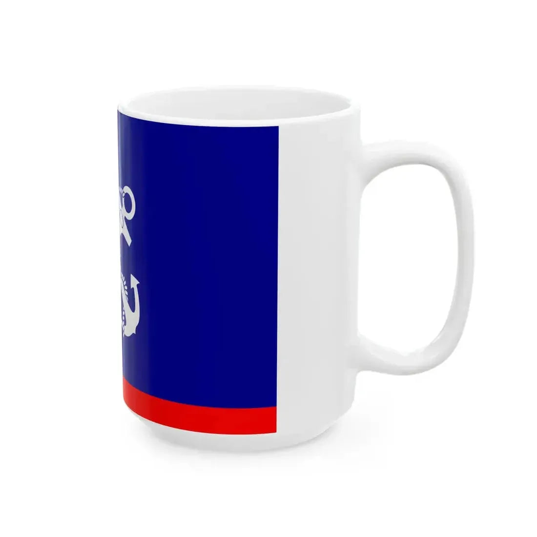 ROC Vice Minister of Marine Flag (China) White Coffee Mug - Go Mug Yourself