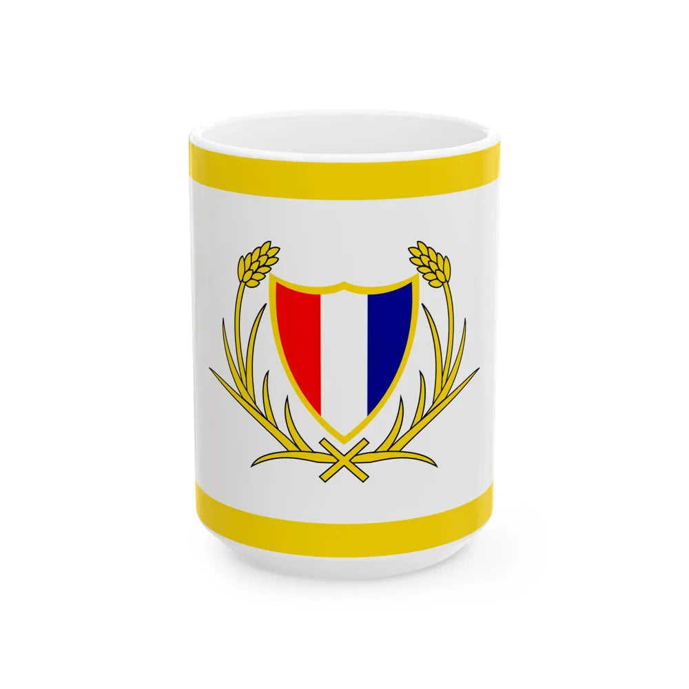 ROC Vice Minister of National Defense Flag (China) White Coffee Mug 15oz - Go Mug Yourself