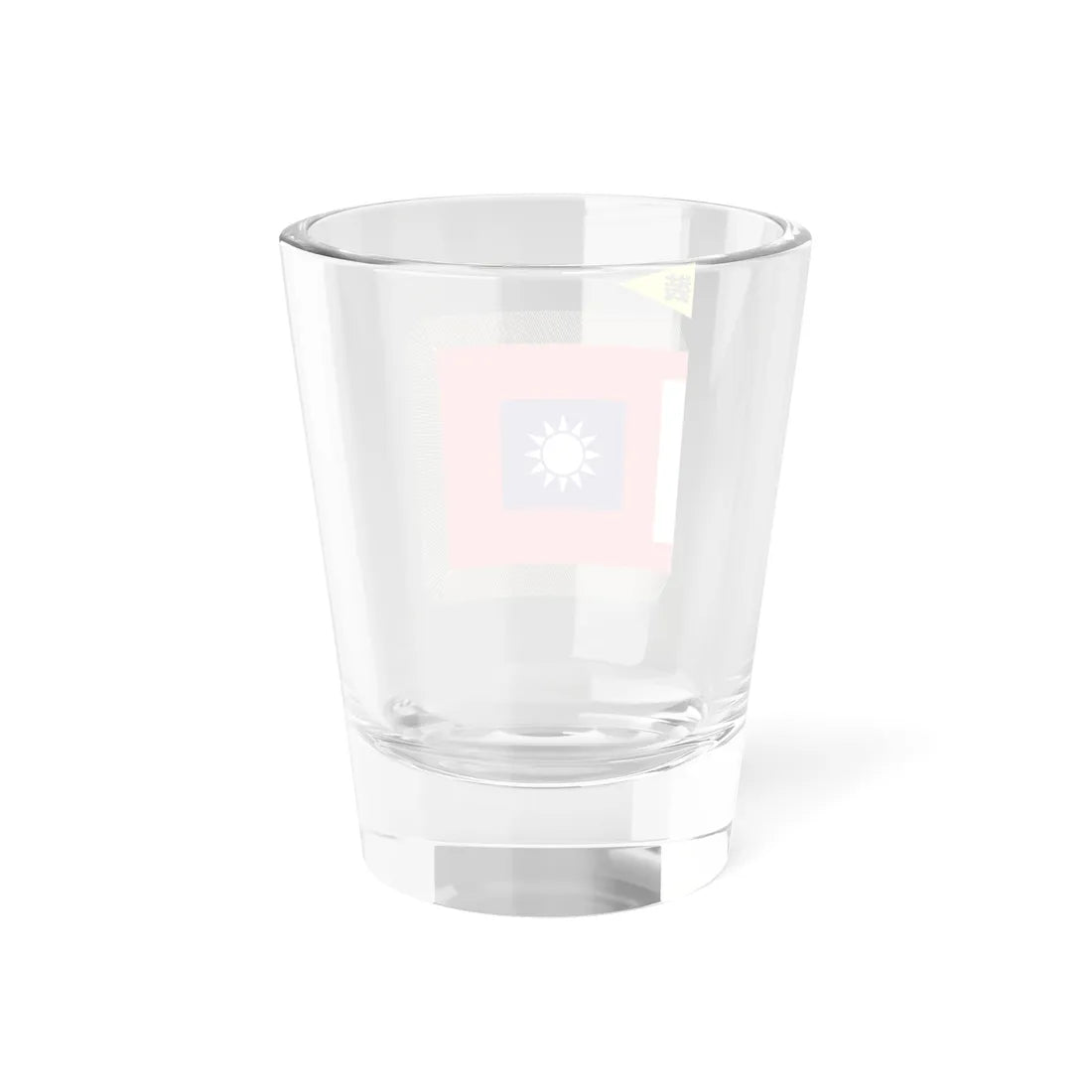 ROCA Armor Flag 1953 (China) Shot Glass 1.5oz - Go Mug Yourself