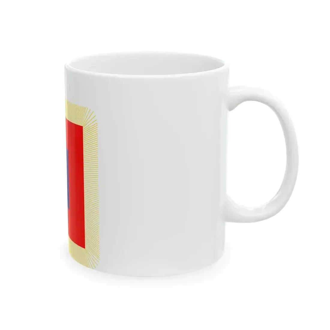 ROCA Brigade Flag 1953 (China) White Coffee Mug - Go Mug Yourself