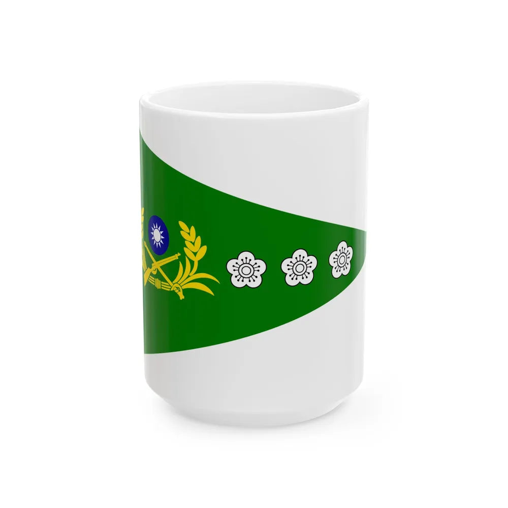 ROCA Colonels Flag 1964 (China) White Coffee Mug 15oz - Go Mug Yourself