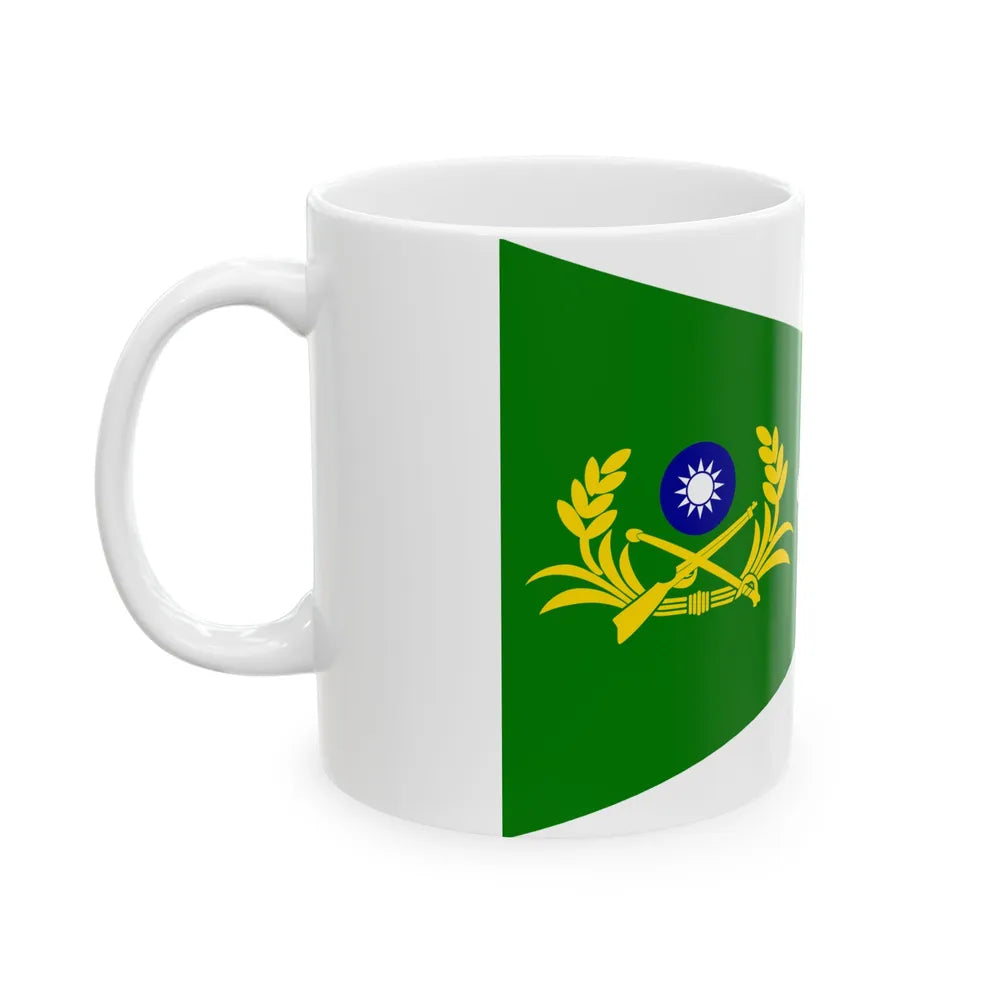 ROCA Colonels Flag 1964 (China) White Coffee Mug - Go Mug Yourself