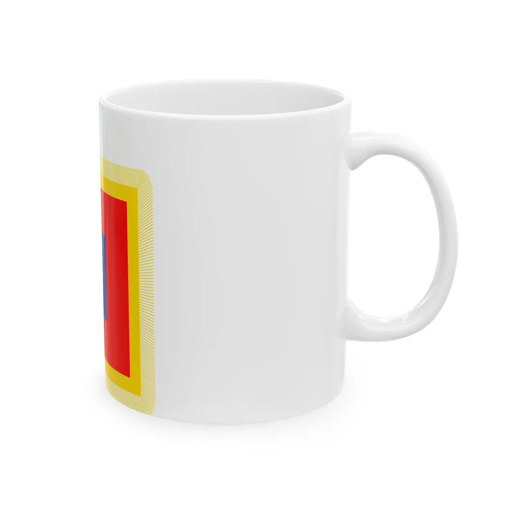 ROCA Commander-in-Chiefs Flag 1953 (China) White Coffee Mug - Go Mug Yourself