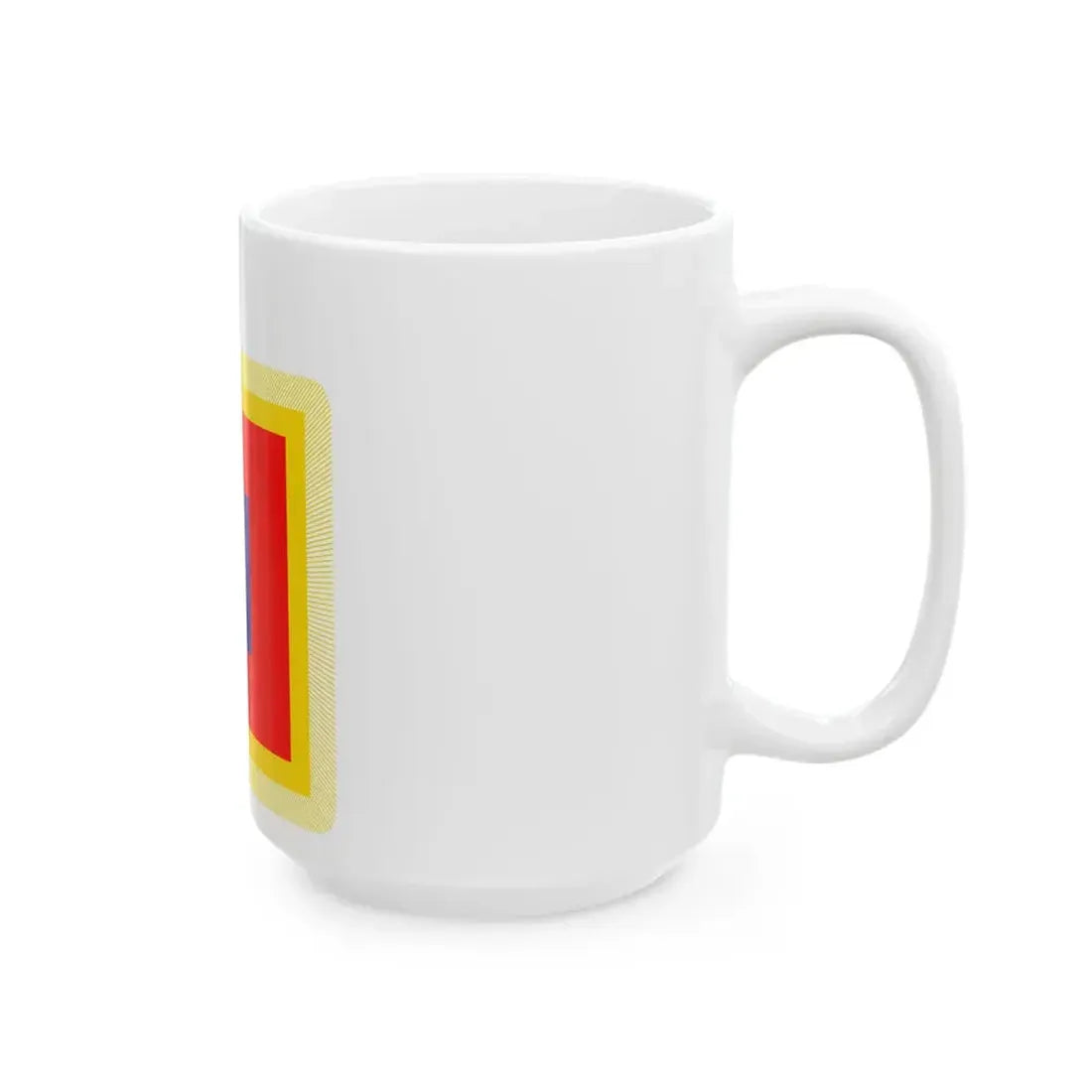 ROCA Commander-in-Chiefs Flag 1953 (China) White Coffee Mug - Go Mug Yourself