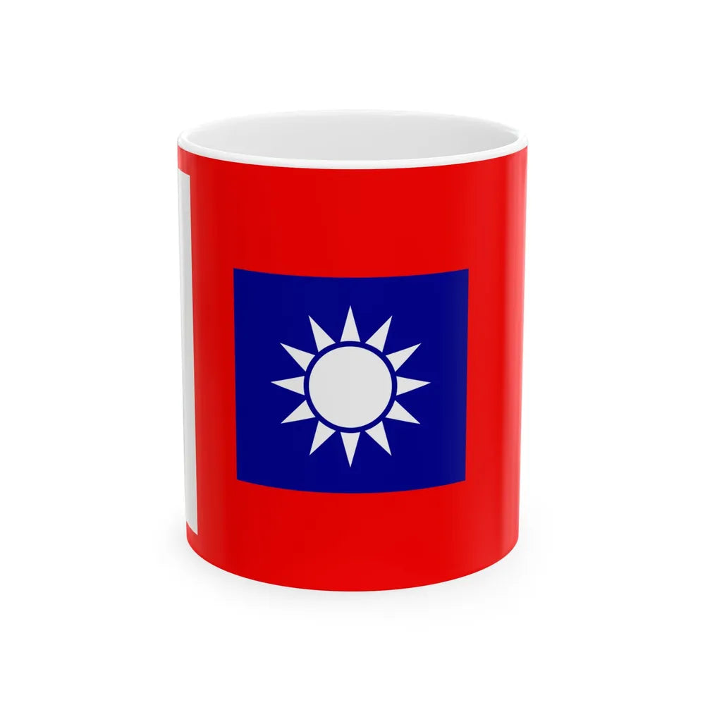 ROCA Company Flag 1953 (China) White Coffee Mug 11oz - Go Mug Yourself
