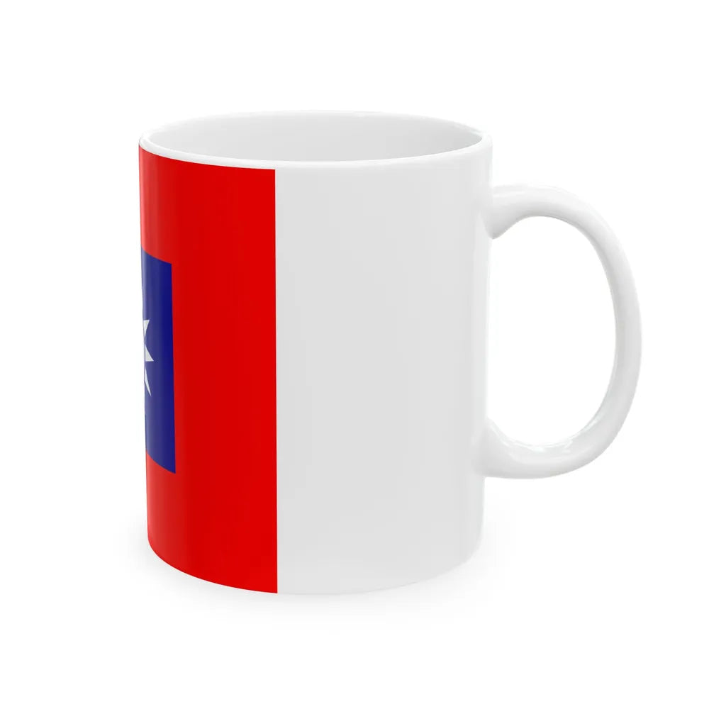 ROCA Company Flag 1953 (China) White Coffee Mug - Go Mug Yourself
