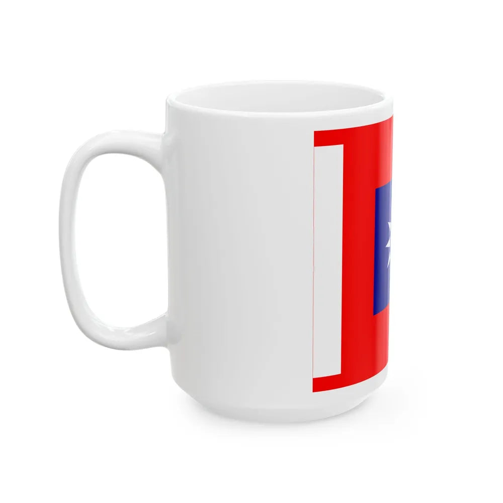 ROCA Company Flag 1953 (China) White Coffee Mug - Go Mug Yourself