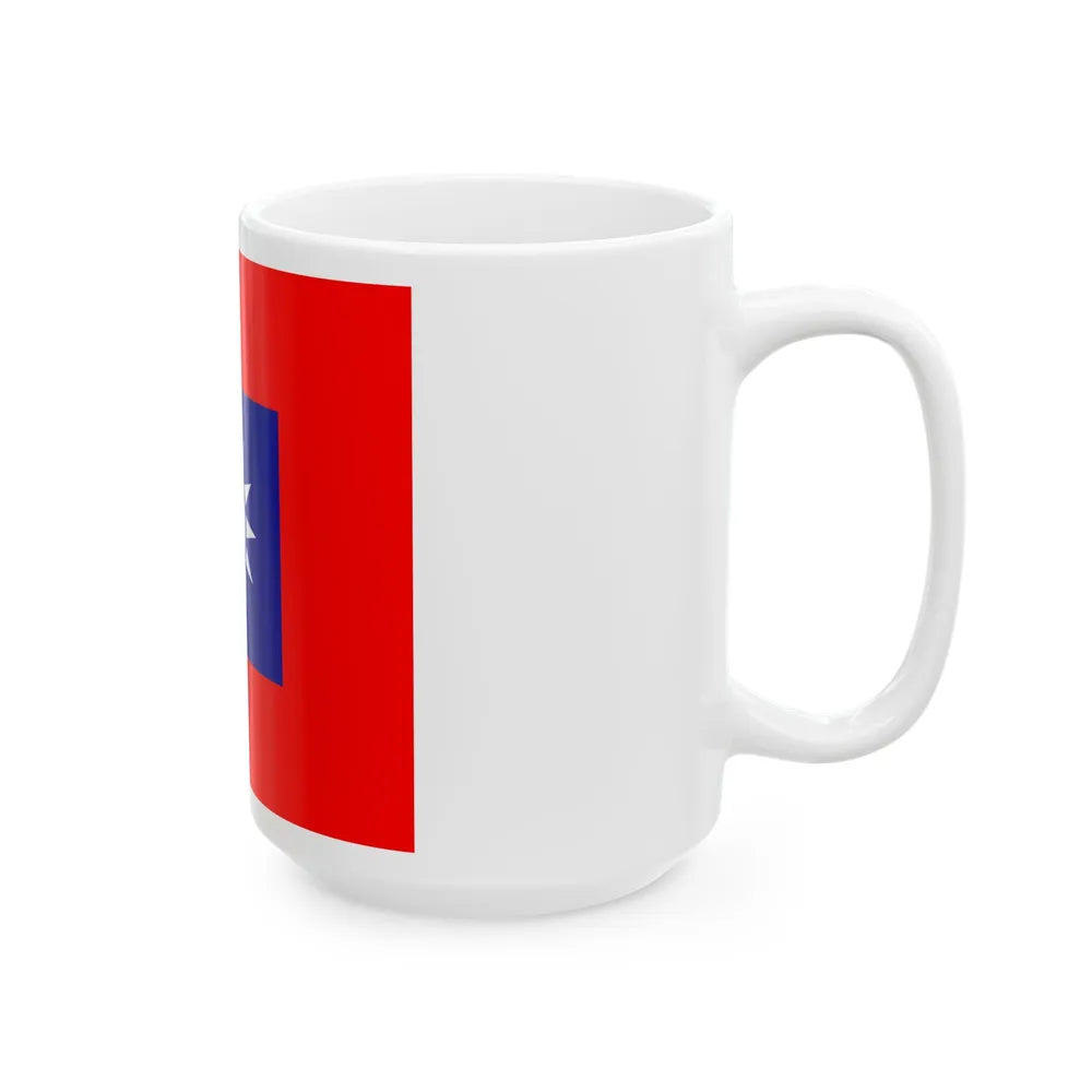 ROCA Company Flag 1953 (China) White Coffee Mug - Go Mug Yourself