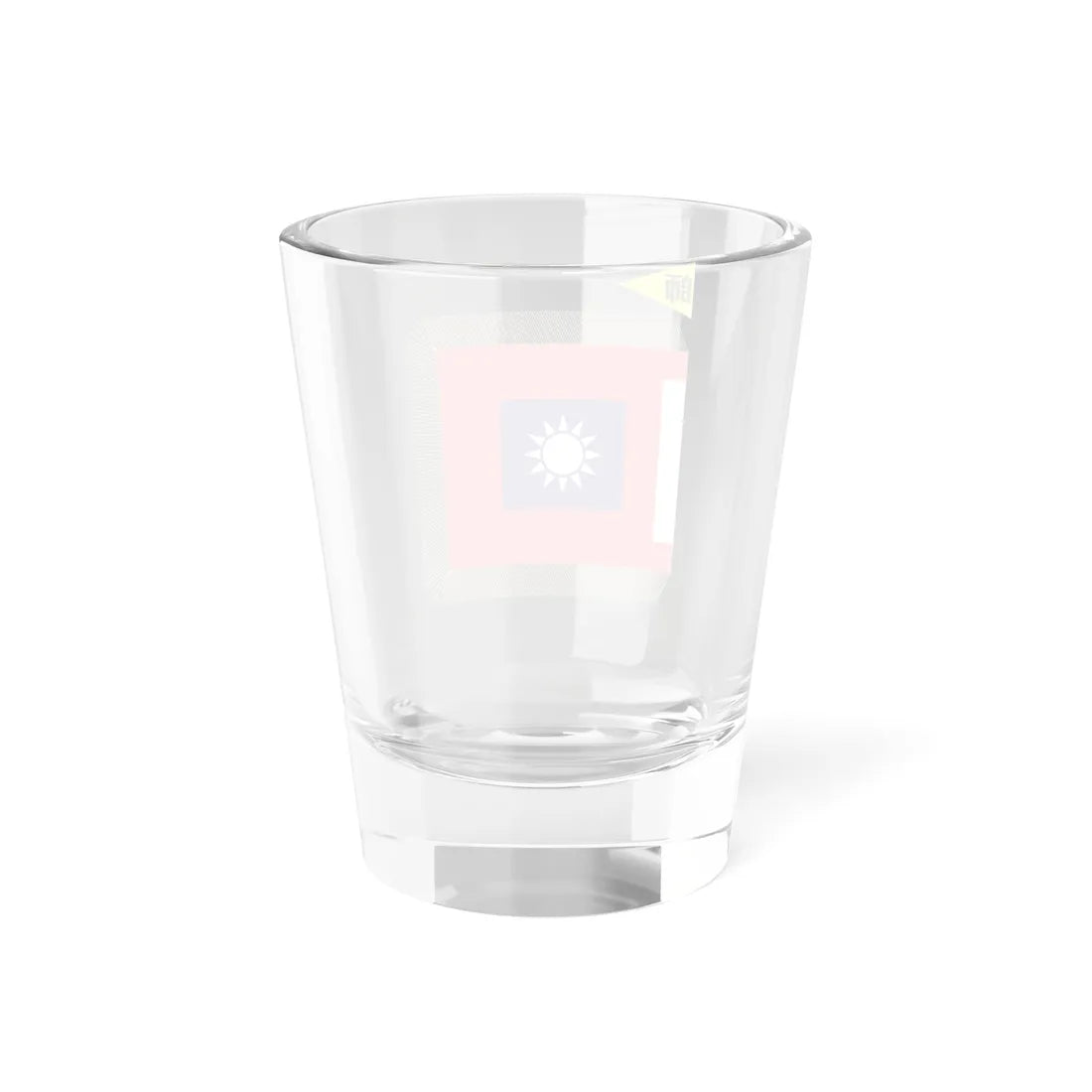ROCA Division Flag 1953 (China) Shot Glass 1.5oz - Go Mug Yourself