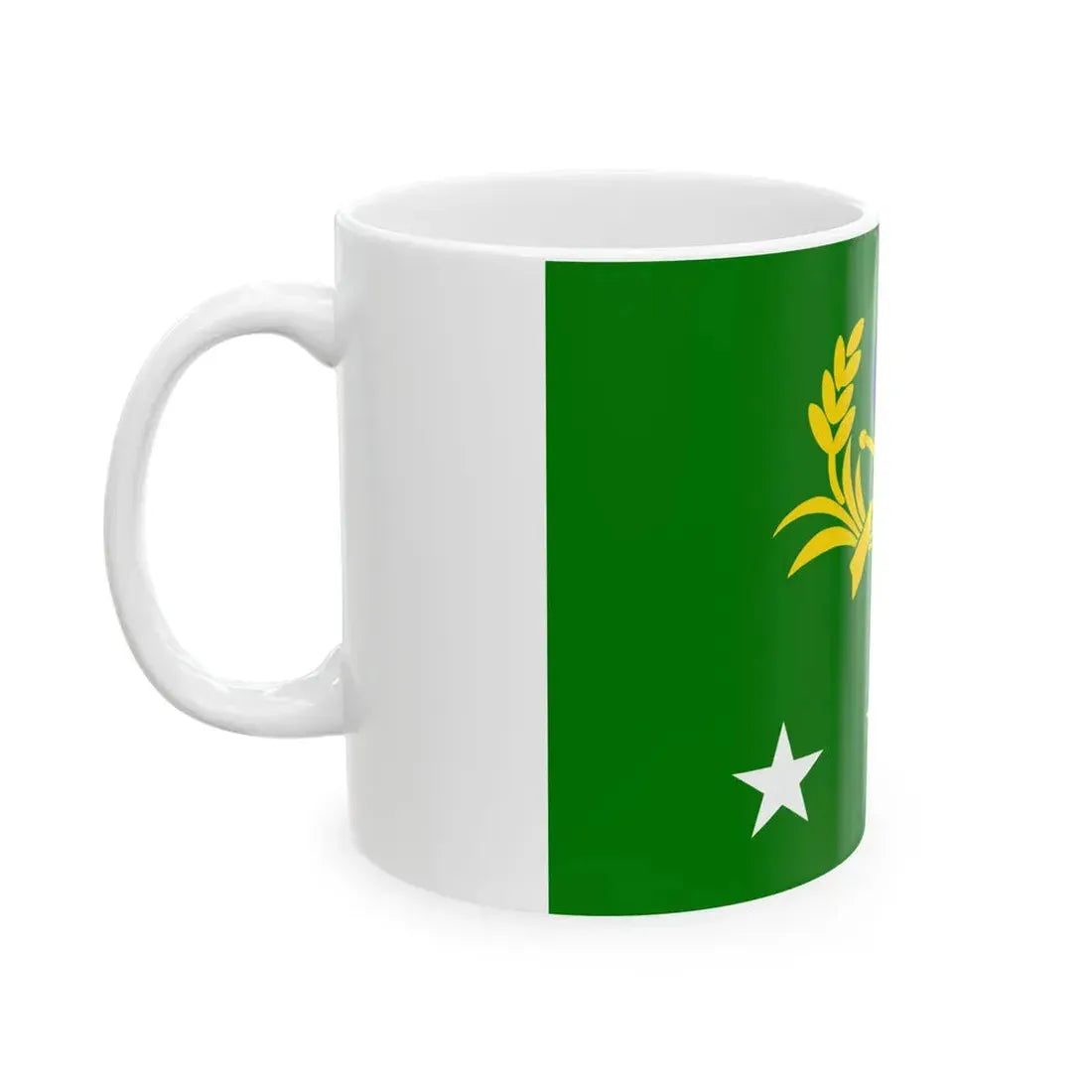ROCA Generals Flag 1958 (China) White Coffee Mug - Go Mug Yourself