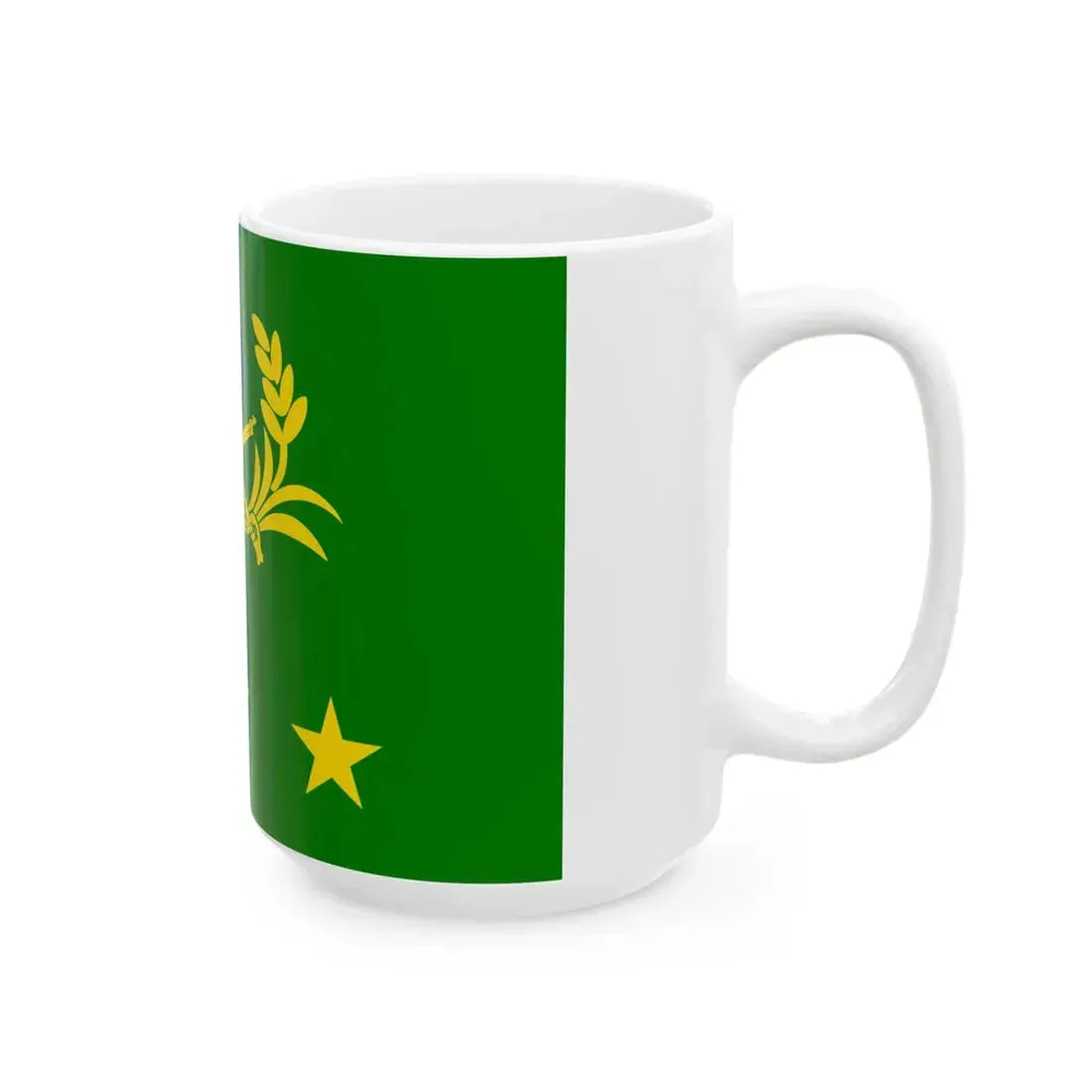 ROCA Generals Flag (China) White Coffee Mug - Go Mug Yourself