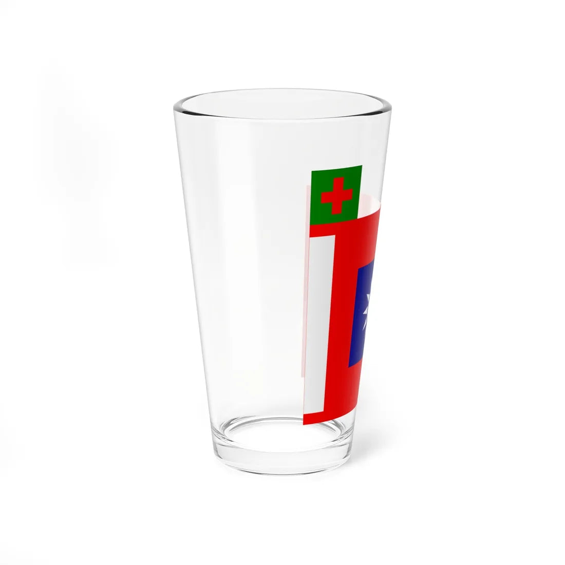 ROCA Hospital Flag 1935 (China) Pint Glass 16oz - Go Mug Yourself