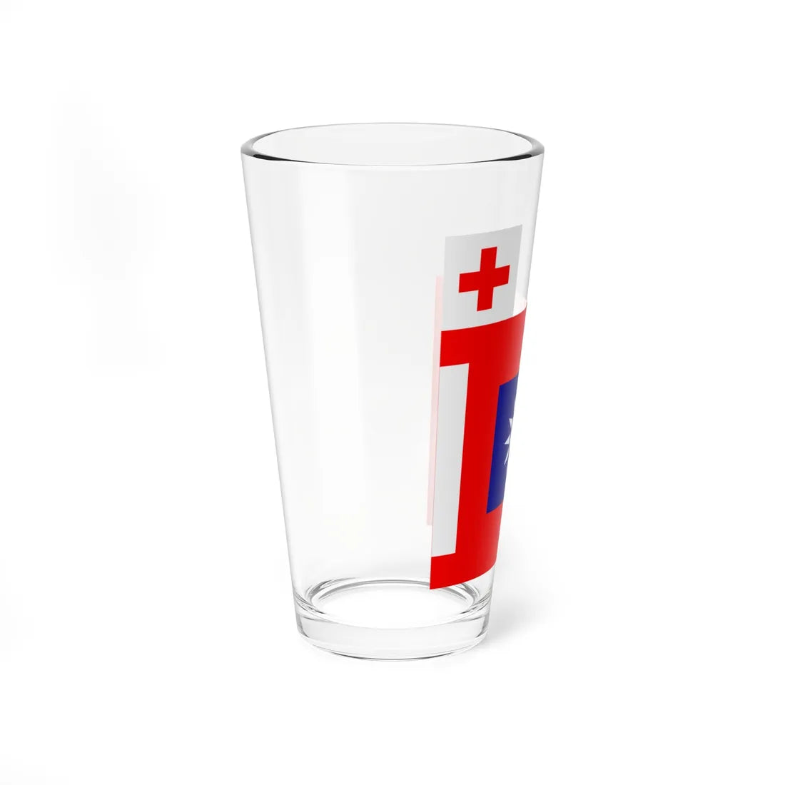 ROCA Hospital Flag 1953 (China) Pint Glass 16oz - Go Mug Yourself
