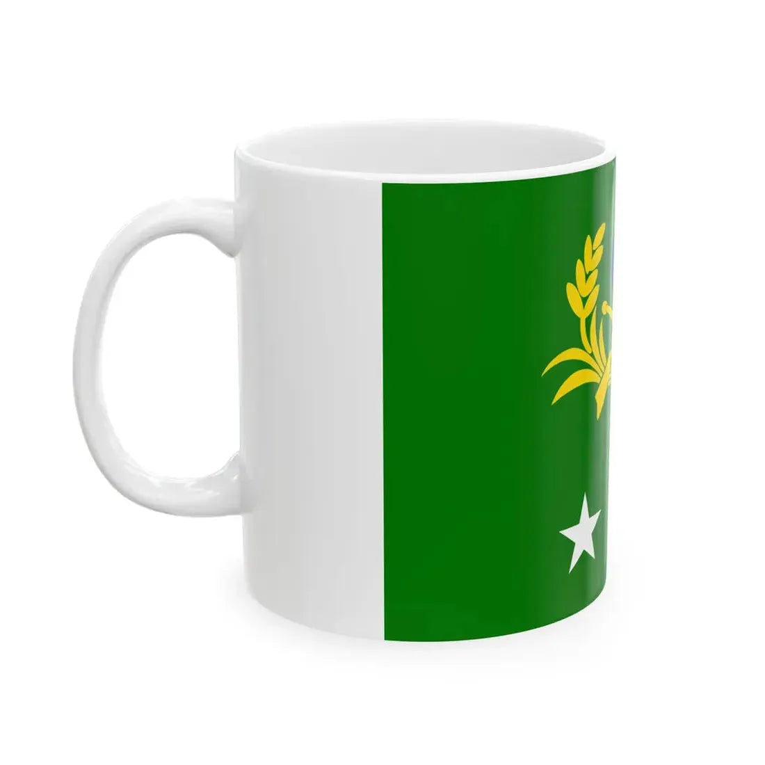 ROCA Lieutenant Generals Flag 1958 (China) White Coffee Mug - Go Mug Yourself