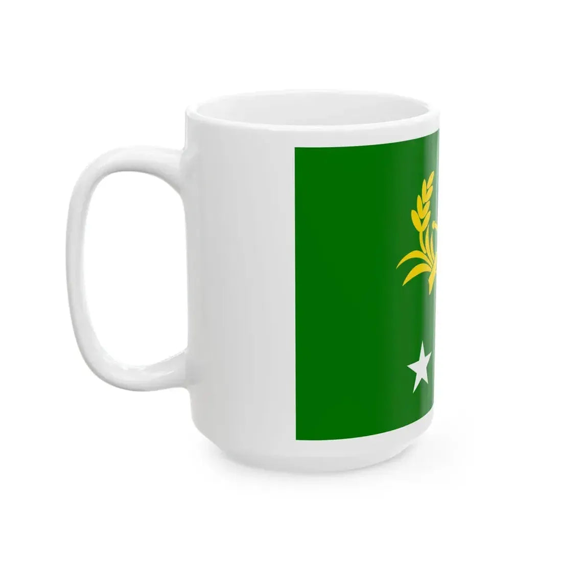 ROCA Lieutenant Generals Flag 1958 (China) White Coffee Mug - Go Mug Yourself