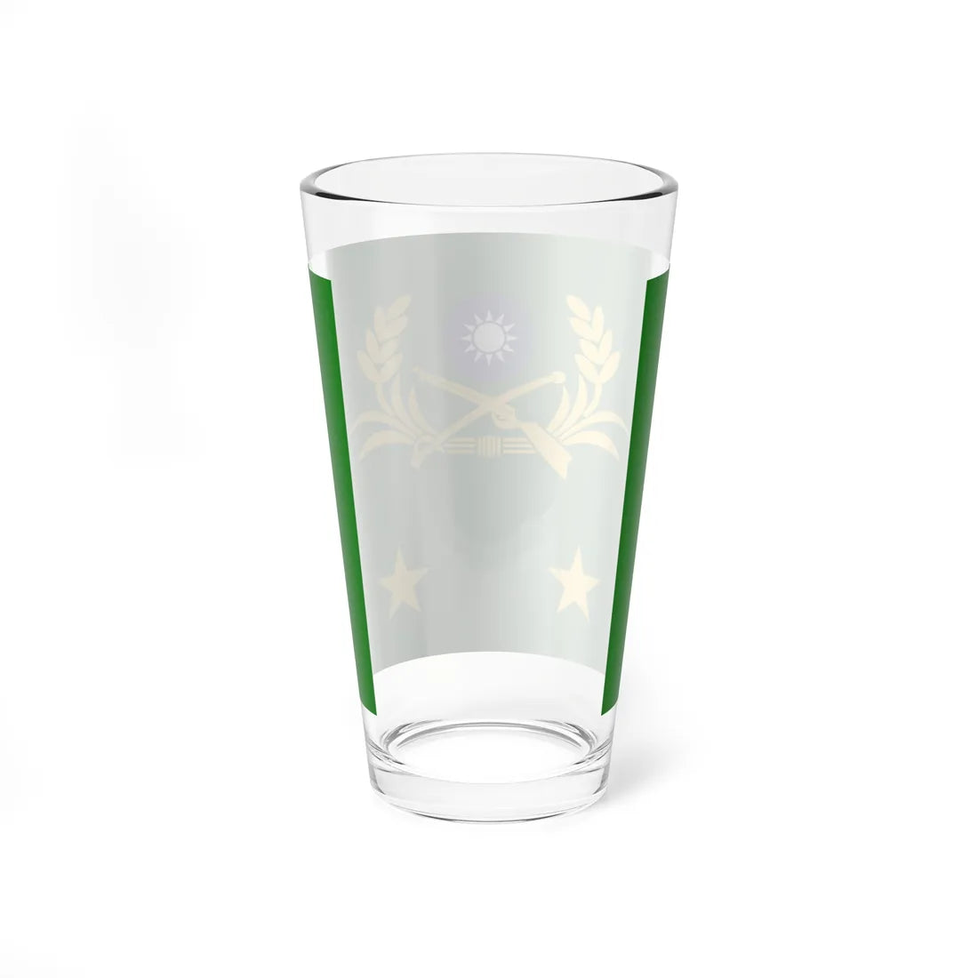 ROCA Lieutenant Generals Flag (China) Pint Glass 16oz - Go Mug Yourself