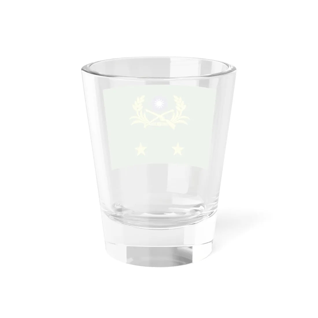 ROCA Lieutenant Generals Flag (China) Shot Glass 1.5oz - Go Mug Yourself
