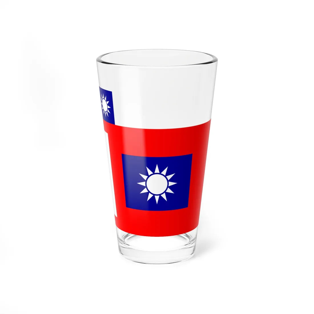 ROCA Political Warfare Flag 1934 (China) Pint Glass 16oz 16oz - Go Mug Yourself
