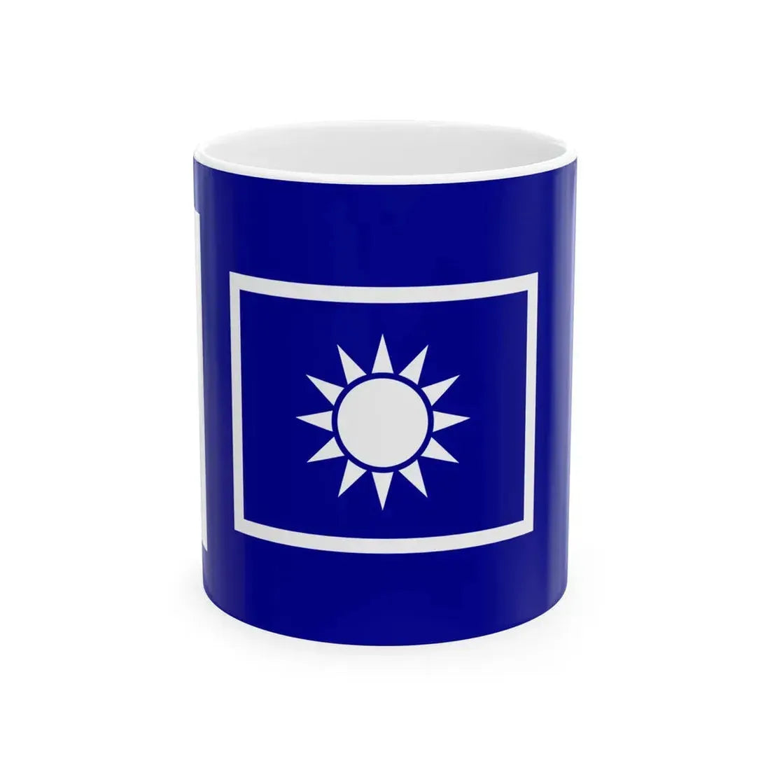 ROCA Regiment Flag 1934-Artillery (China) White Coffee Mug 11oz - Go Mug Yourself