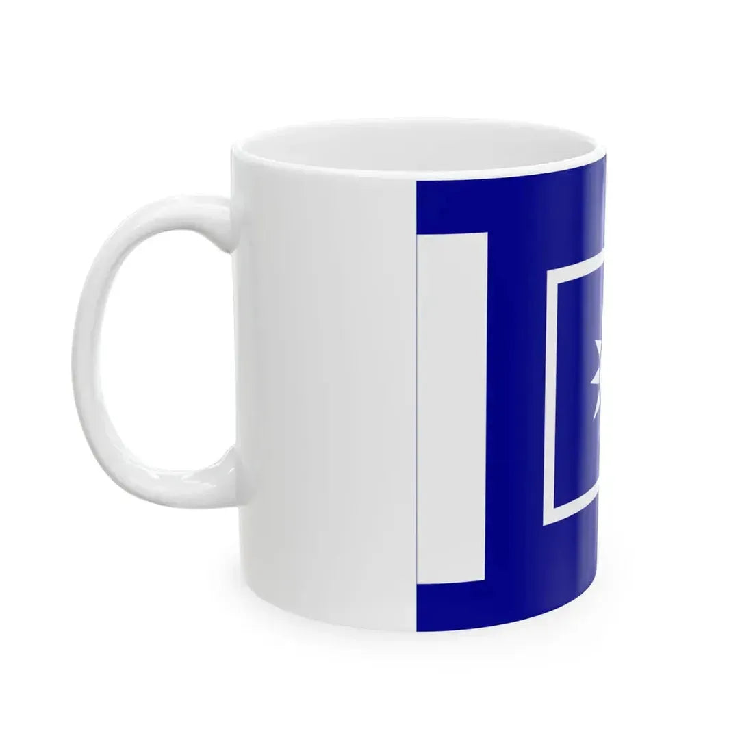 ROCA Regiment Flag 1934-Artillery (China) White Coffee Mug - Go Mug Yourself
