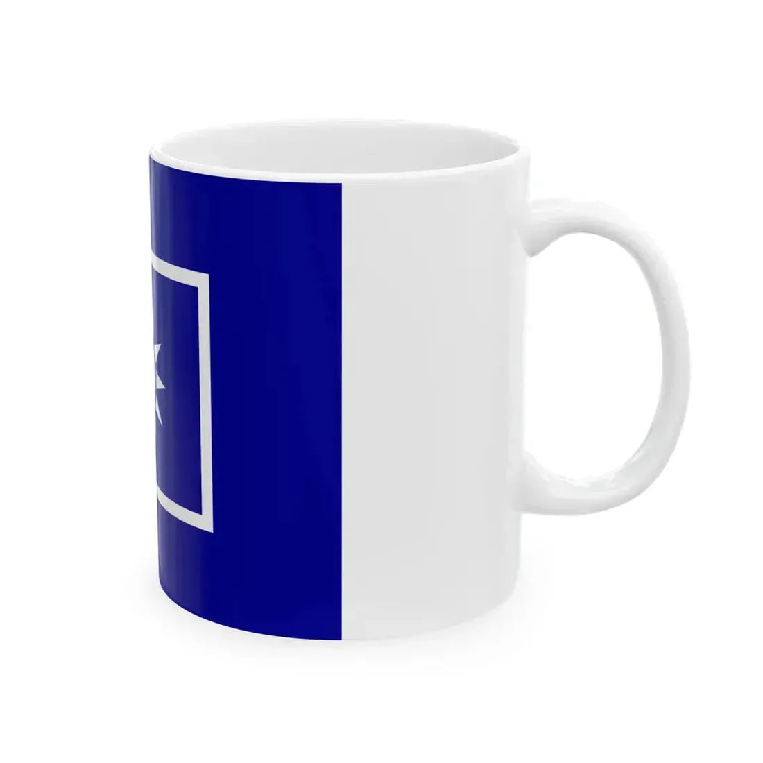 ROCA Regiment Flag 1934-Artillery (China) White Coffee Mug - Go Mug Yourself