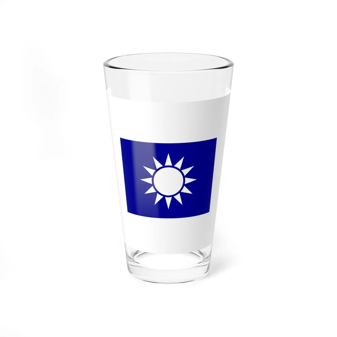 ROCA Regiment Flag 1934-Military Engineering (China) Pint Glass 16oz 16oz - Go Mug Yourself