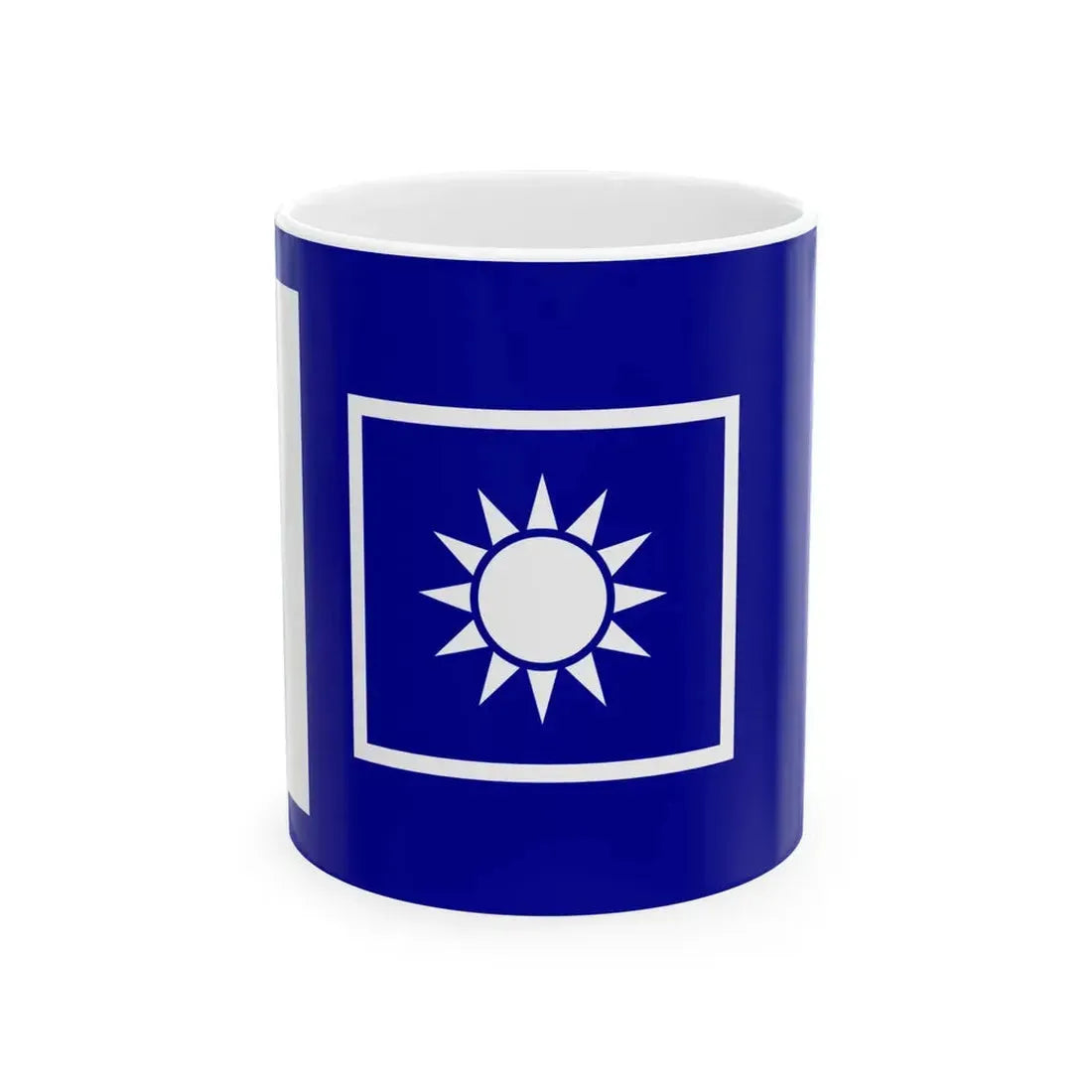 ROCA Regiment Flag 1935-Artillery (China) White Coffee Mug 11oz - Go Mug Yourself