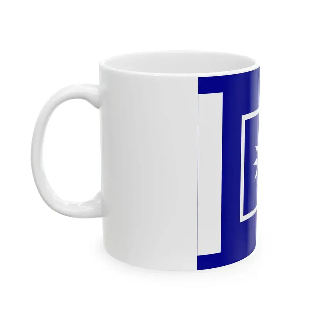 ROCA Regiment Flag 1935-Artillery (China) White Coffee Mug - Go Mug Yourself