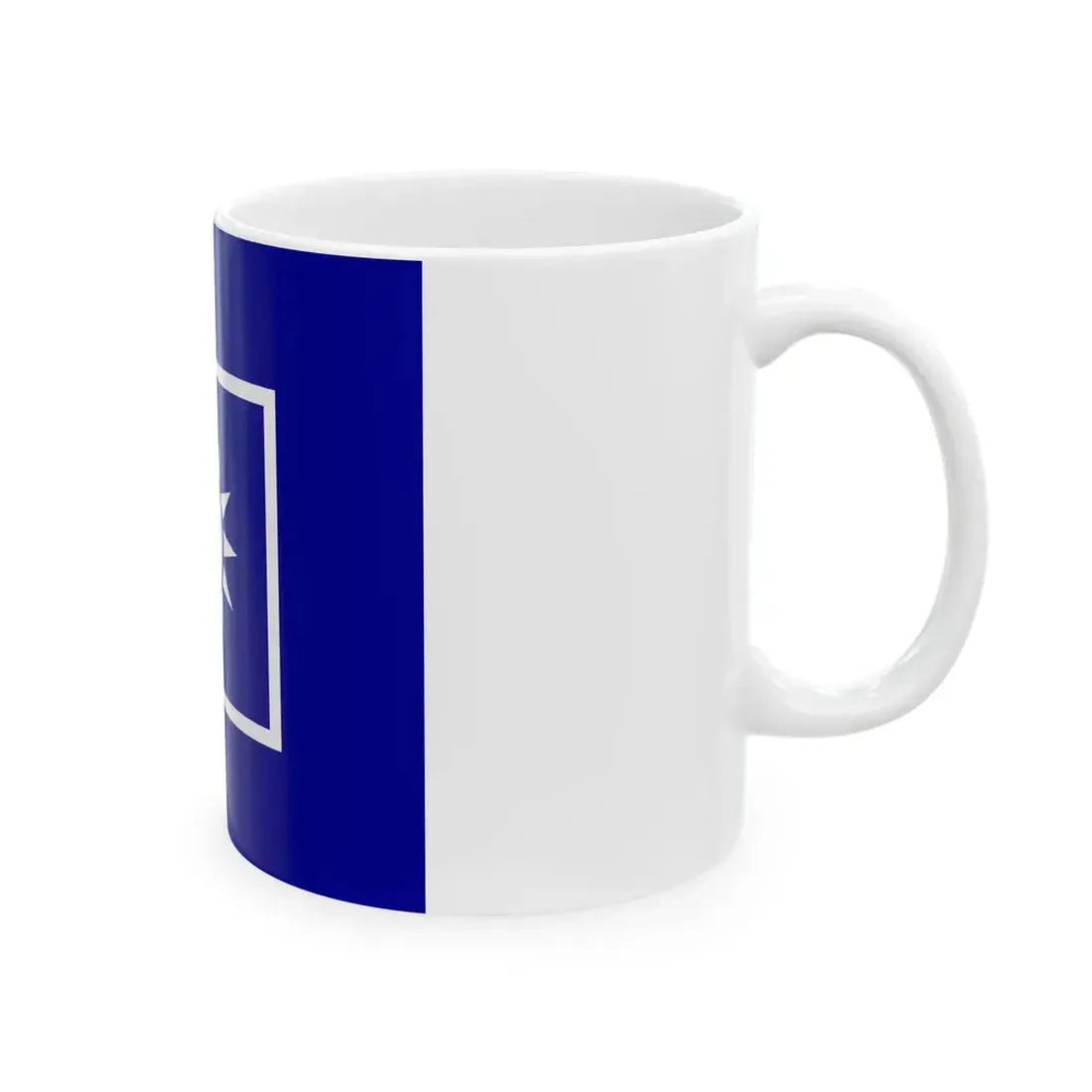 ROCA Regiment Flag 1935-Artillery (China) White Coffee Mug - Go Mug Yourself