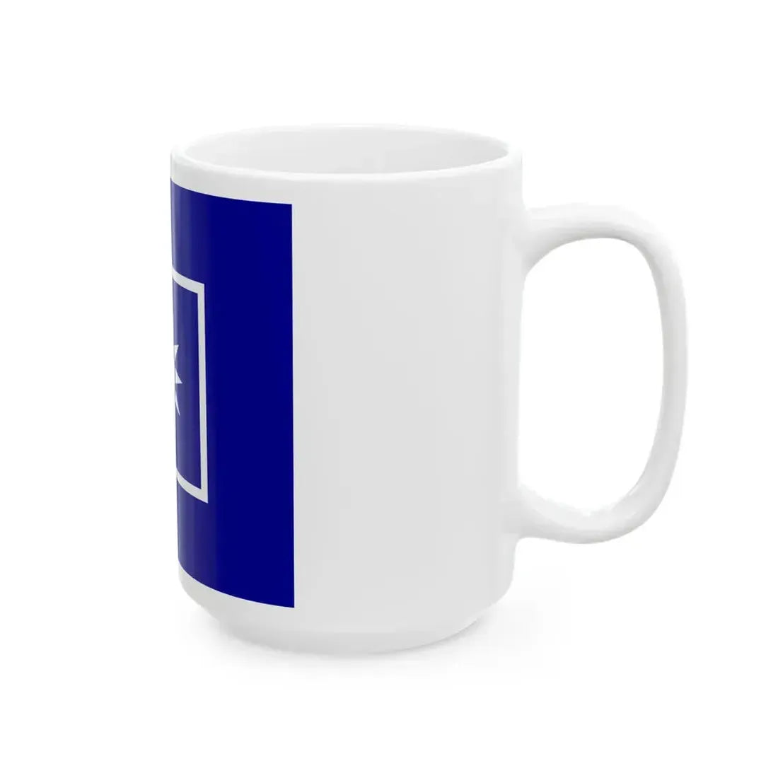 ROCA Regiment Flag 1935-Artillery (China) White Coffee Mug - Go Mug Yourself