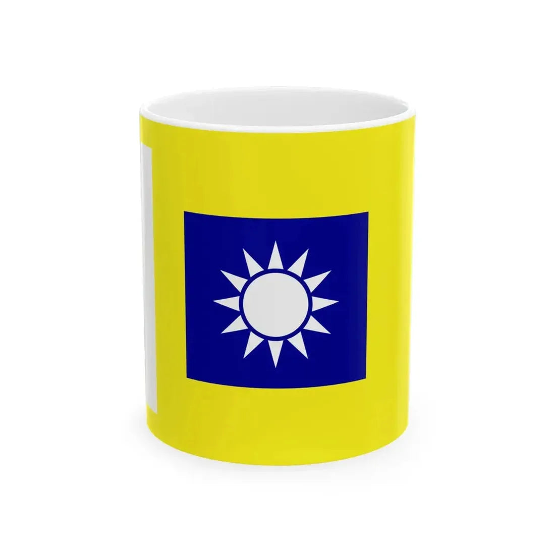 ROCA Regiment Flag 1935-Cavalry (China) White Coffee Mug 11oz - Go Mug Yourself