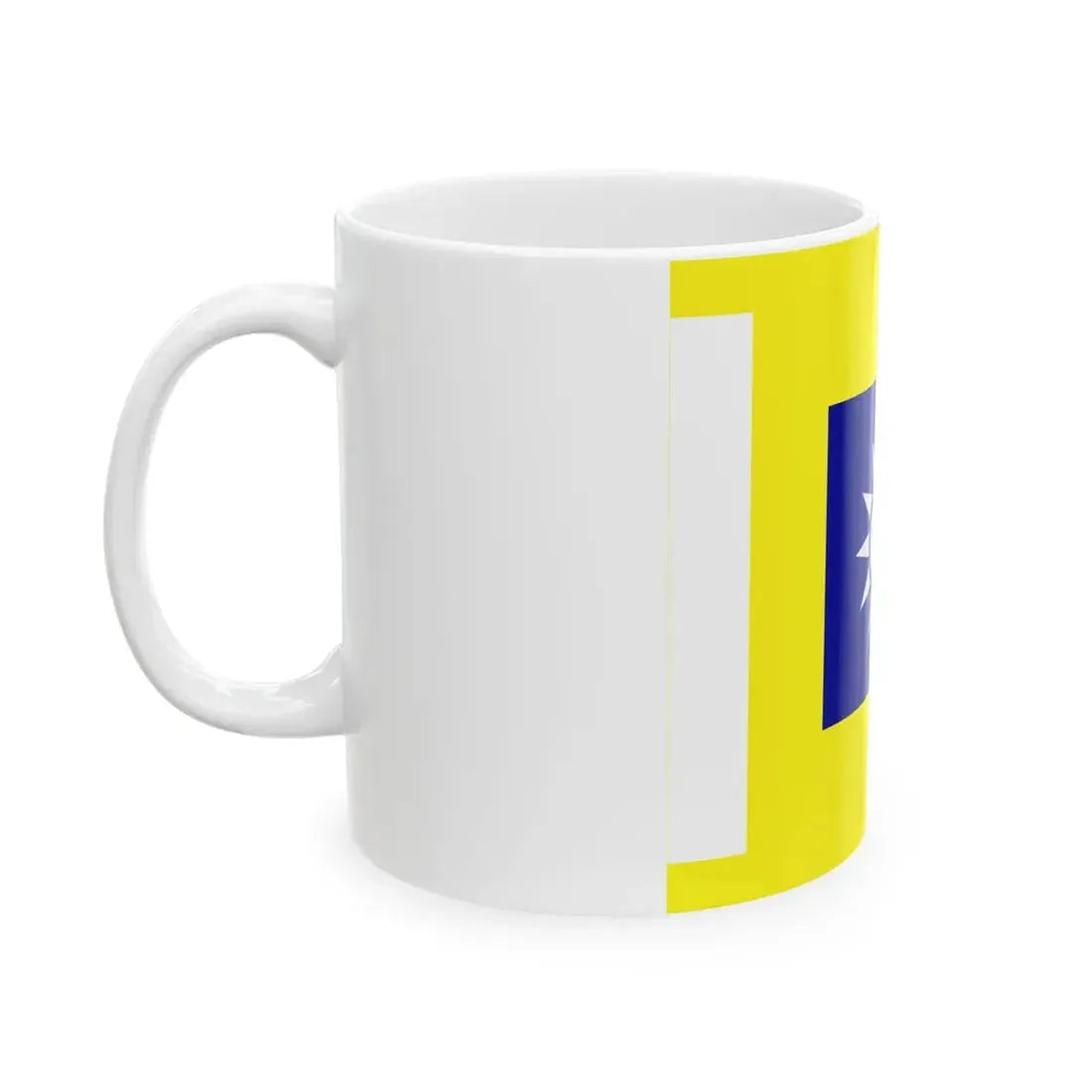ROCA Regiment Flag 1935-Cavalry (China) White Coffee Mug - Go Mug Yourself
