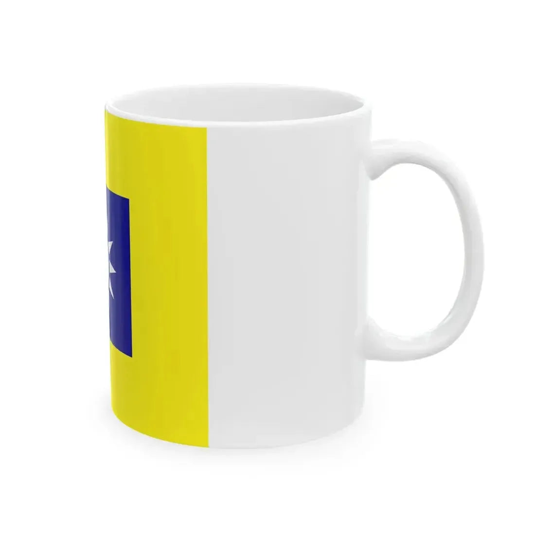 ROCA Regiment Flag 1935-Cavalry (China) White Coffee Mug - Go Mug Yourself