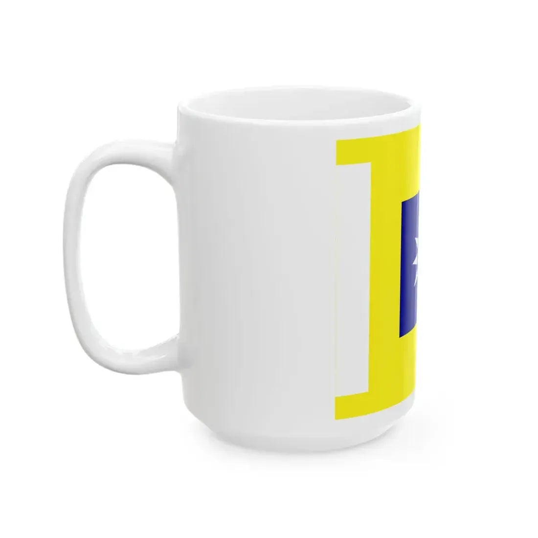 ROCA Regiment Flag 1935-Cavalry (China) White Coffee Mug - Go Mug Yourself