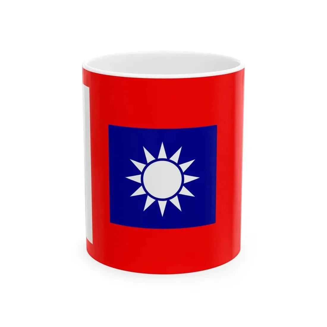 ROCA Regiment Flag 1935-Infantry (China) White Coffee Mug 11oz - Go Mug Yourself