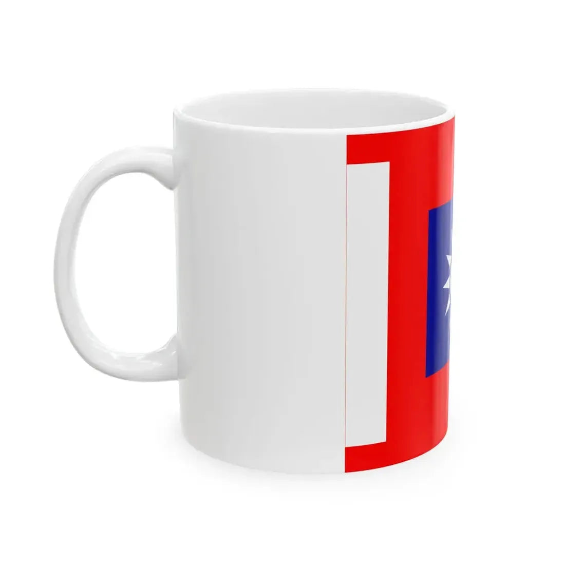 ROCA Regiment Flag 1935-Infantry (China) White Coffee Mug - Go Mug Yourself