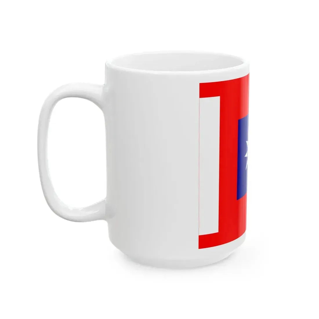 ROCA Regiment Flag 1935-Infantry (China) White Coffee Mug - Go Mug Yourself