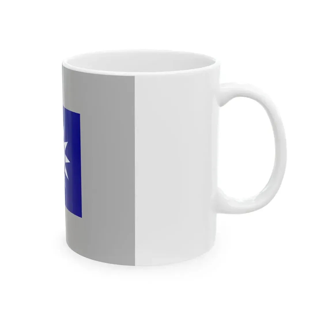 ROCA Regiment Flag 1935-Signaller (China) White Coffee Mug - Go Mug Yourself