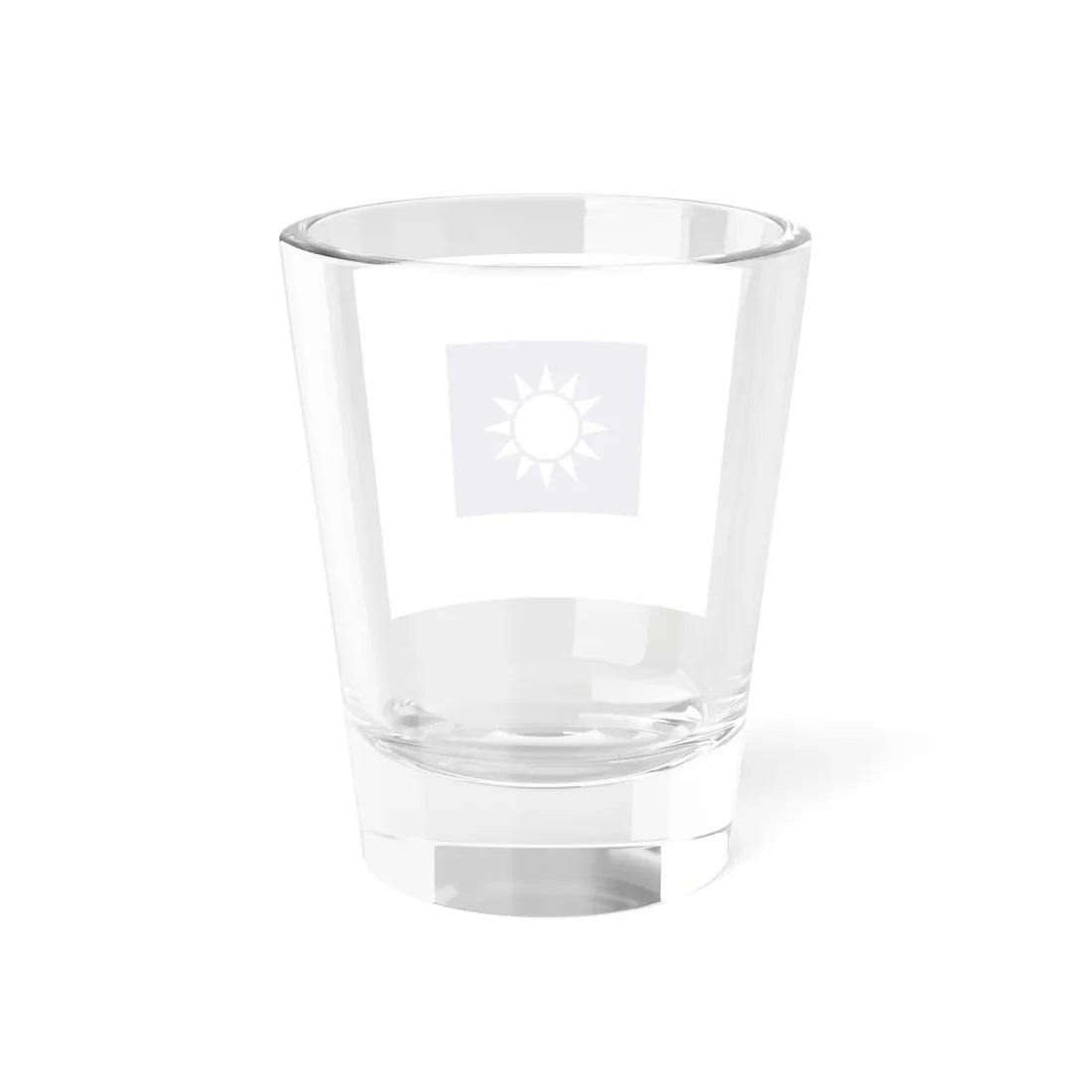 ROCA Regiment Flag 1937-Armor (China) Shot Glass 1.5oz - Go Mug Yourself