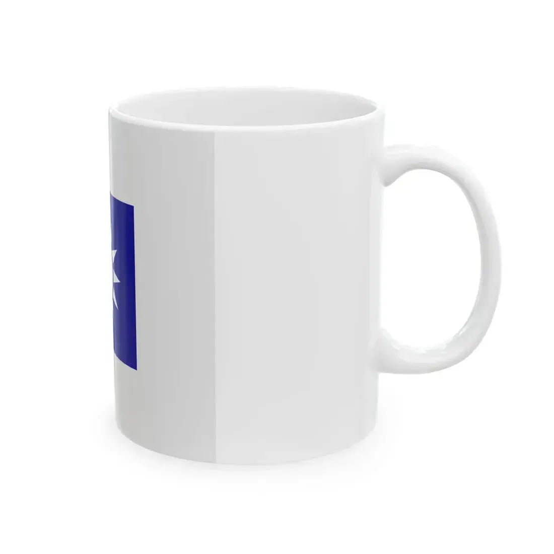 ROCA Regiment Flag 1937-Armor (China) White Coffee Mug - Go Mug Yourself