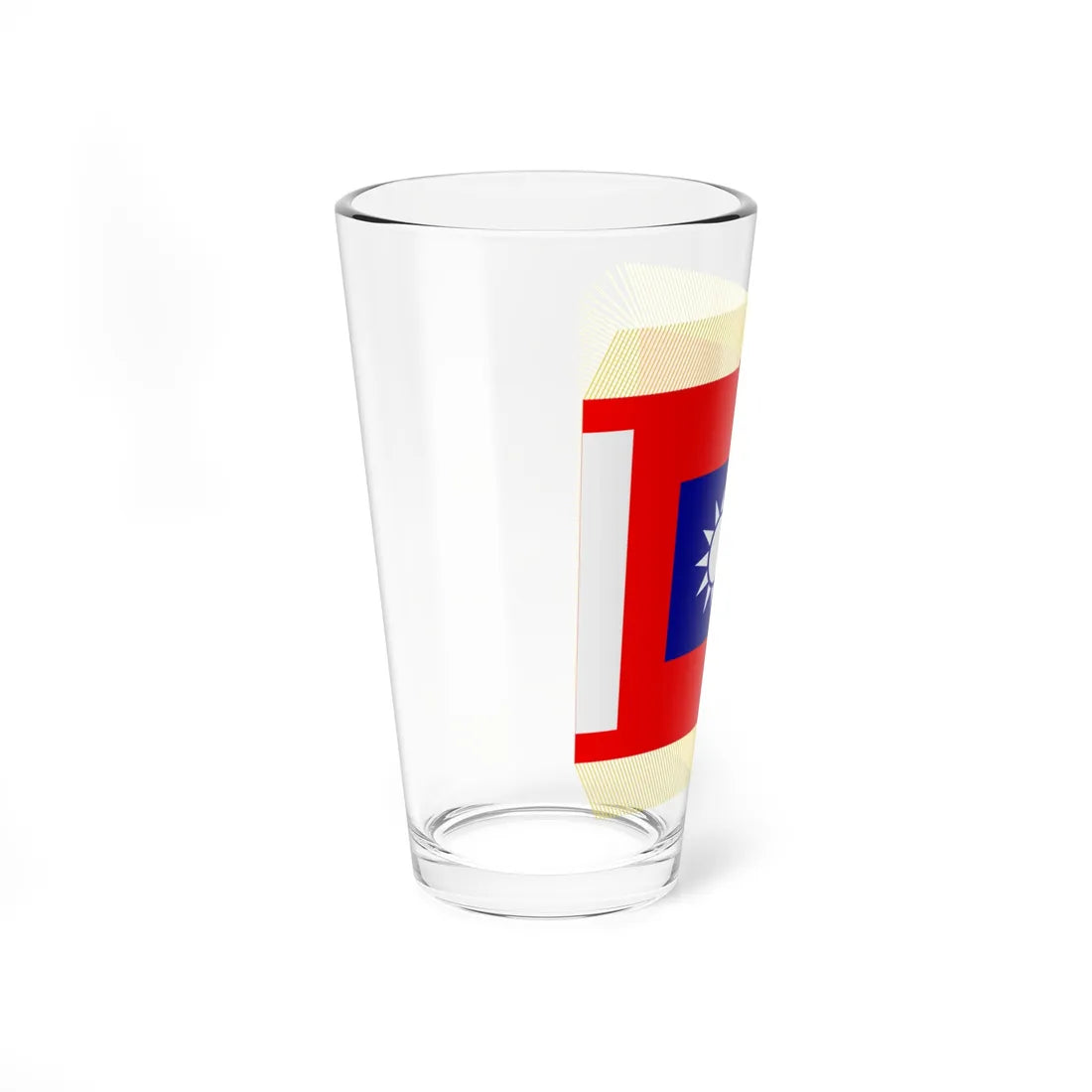ROCA Regiment Flag 1953 (China) Pint Glass 16oz - Go Mug Yourself