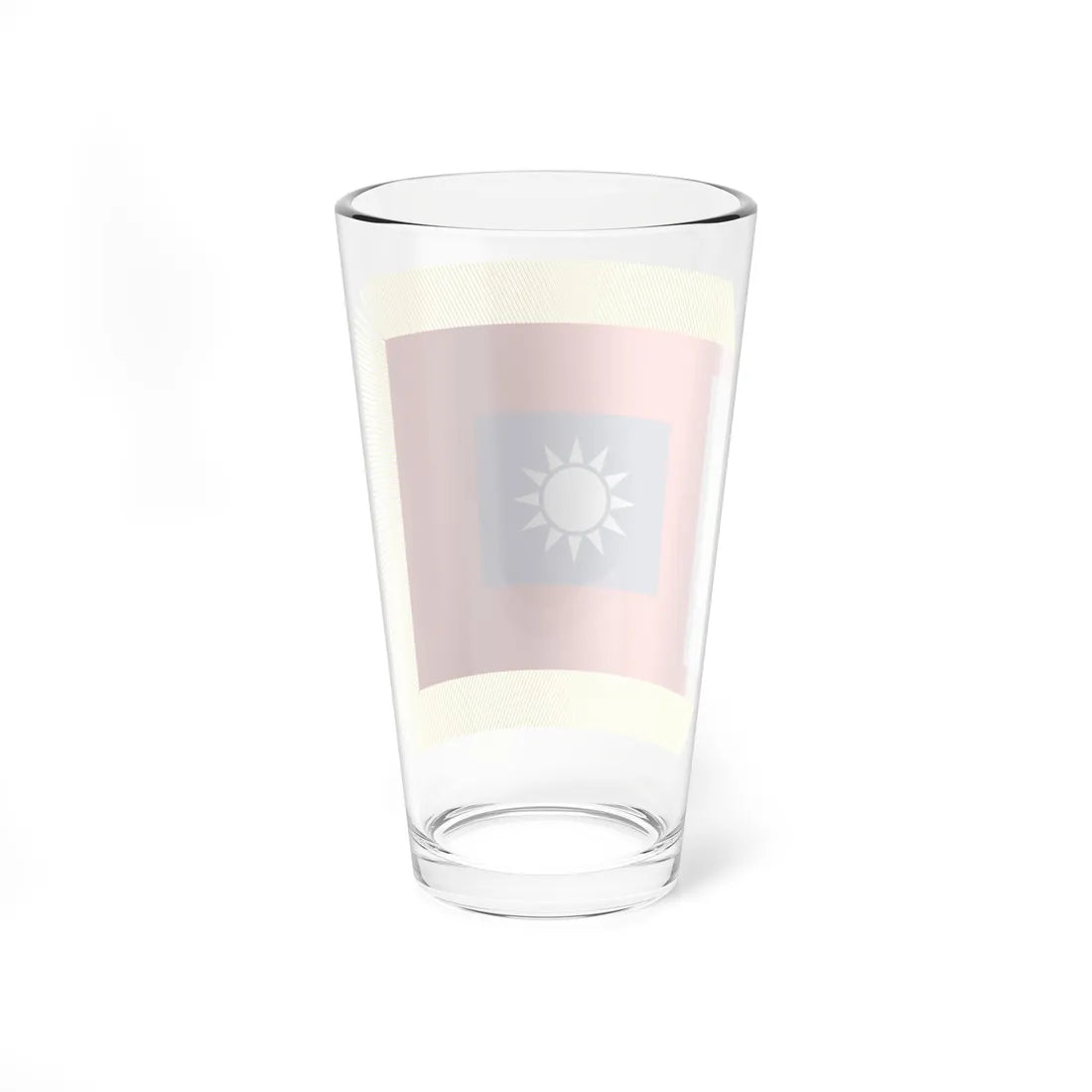 ROCA Regiment Flag 1953 (China) Pint Glass 16oz - Go Mug Yourself