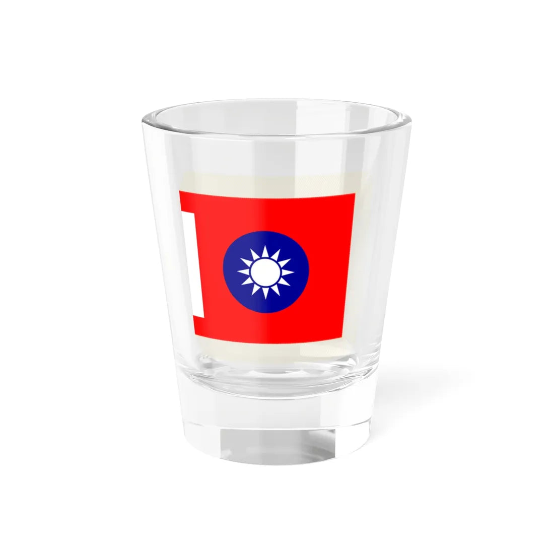 ROCA School Flag 1953 (China) Shot Glass 1.5oz 1.5oz - Go Mug Yourself