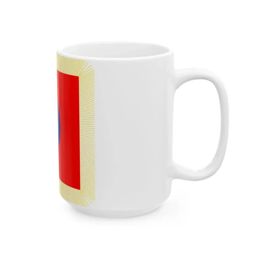 ROCA School Flag 1953 (China) White Coffee Mug - Go Mug Yourself